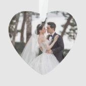 記念55日💞金ゴールド結婚記念日 オーナメント (裏面)