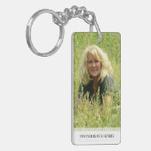 記念-バックの雲それらはところに私達です キーホルダー (正面左)