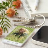 記念-バックの雲それらはところに私達です キーホルダー (正面右)