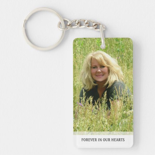 記念-バックの雲それらはところに私達です キーホルダー (正面)