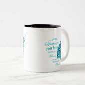 記憶が宝になる ツートーンマグカップ (正面右)