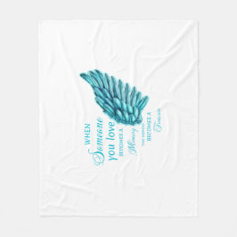 記憶が宝になる フリースブランケット