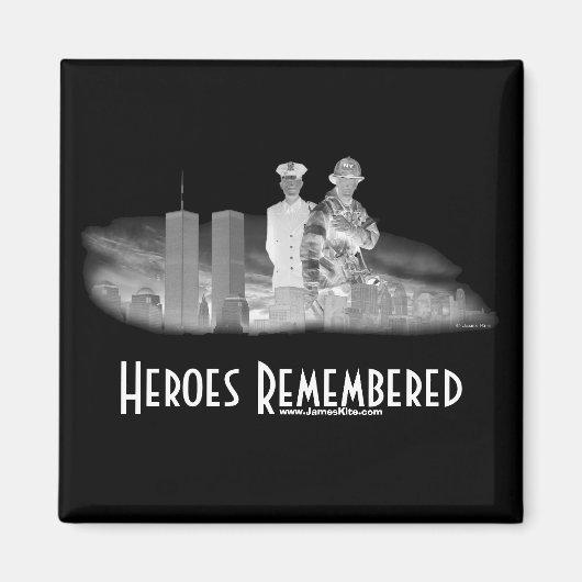 記憶されているヒーロー マグネット (正面)