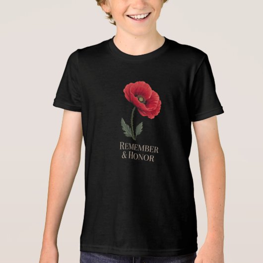 記憶と名誉 トライブレンドTシャツ (正面)