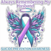 記憶に刻む個別の自殺予防意識 シール (正面)