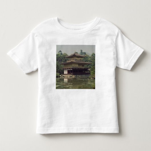 記憶に専用されているKinkakuの寺院 トドラーTシャツ (正面)
