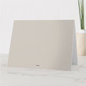 記憶に残るアメリカ国旗退役軍人の日 カード (裏面)