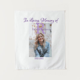 記憶に残る愛のメモリーを添えて年n タペストリー