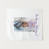 記憶に残る愛のメモリーを添えて年n タペストリー (正面(横))