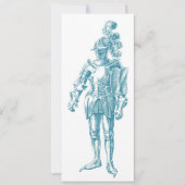 記憶に残る騎士-中世招待状 招待状 (正面)