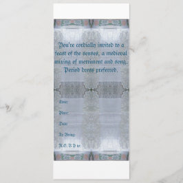 記憶に残る騎士-中世招待状 招待状