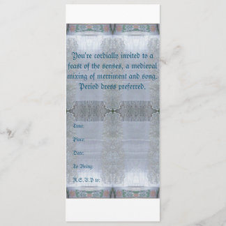 記憶に残る騎士-中世招待状 招待状