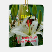 記憶に輝く残る追悼文 セラミックオーナメント (右)