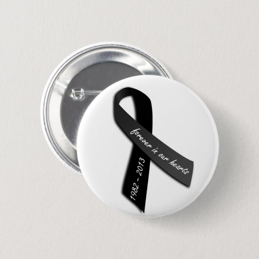 記憶のリボン 缶バッジ (正面&裏面)