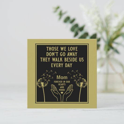 記憶の中でカトリックの死別 カード (スタンド正面)