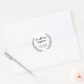 記憶の中で。私たちは決してあなた忘れをしない ラウンドシール (封筒)