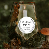 記憶の中で。私たちは決してあなた忘れをしない ラウンドシール