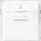 記憶の中のプレート スクエアシール (バッグ)