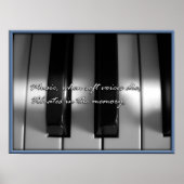 記憶の中の音楽 ポスター (正面)