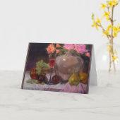 「記憶の中」折り畳まれたグリーティングカード カード (黄色い花)