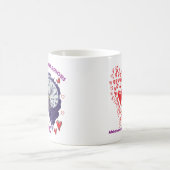 記憶の戦士：戦い続け、強く立つ コーヒーマグカップ (中央)