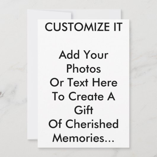 記憶の招待 招待状 (正面)