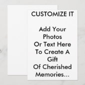 記憶の招待 招待状 (正面/裏面)