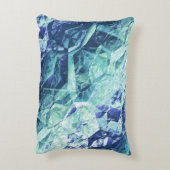 記憶の断片、青と緑： アクセントクッション (裏面(縦))