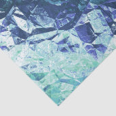 記憶の断片、青と緑： 薄葉紙 (詳細)