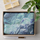 記憶の断片、青と緑： 薄葉紙 (ギフト)