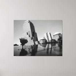 記憶の白いバラ キャンバスプリント