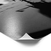 記憶の白いバラ フォトプリント            (角)