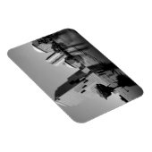 記憶の白いバラ マグネット (右側)