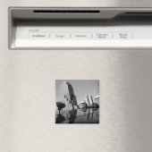 記憶の白いバラ マグネット (インサイチュ (食洗機))