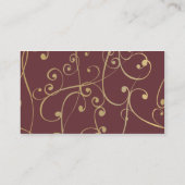 記憶の蝶 名刺 (裏面)