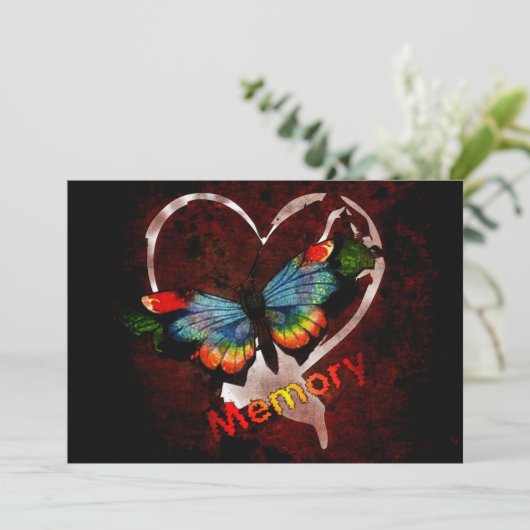 記憶の蝶 招待状 (スタンド正面)