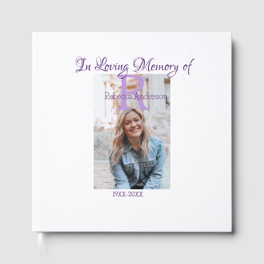 記憶の記憶を愛する記憶に年を加える ゲストブック (正面)