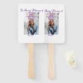 記憶の記憶を愛する記憶に年を加える ハンドファン (正面&裏面)