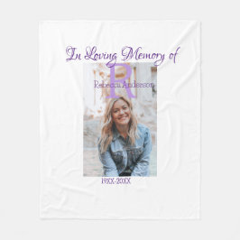 記憶の記憶を愛する記憶に年を加える フリースブランケット