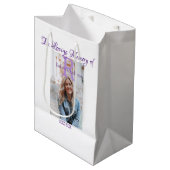 記憶の記憶を愛する記憶に年を加える ミディアムペーパーバッグ (正面アングル)