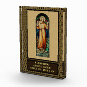 記憶のSt Francis愛情のあるAssisiの記念品 フォトブロック (右)