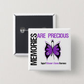 記憶は大切アルツハイマー病 缶バッジ (正面&裏面)