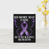 記憶は薄れても私たちの愛は残る ハイマーハイマーの愛 カード (黄色い花)