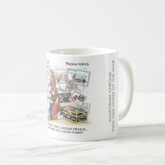 記憶をありがとう-カリフォルニアクロム コーヒーマグカップ (正面右)