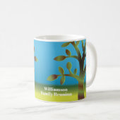 記憶を作成する家族会の系譜 コーヒーマグカップ (正面右)