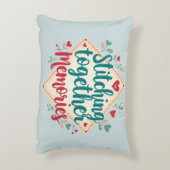 記憶を縫い合わせる 刺繍アート アクセントクッション (裏面(縦))