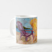 記憶コラージュのマグ コーヒーマグカップ (正面左)