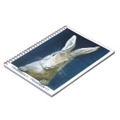 記憶ジャーナル本のヴィンテージの甘いウサギ、ウサギ! ノートブック (左側)