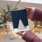 記憶スターズインザスカイホリデーグリーティングカード シーズンカード