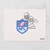 記憶バイキングルーキーCBカイリージャクソン ポストカード (裏面)